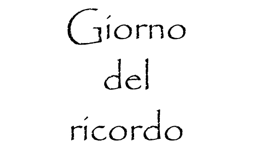 Giorno del ricordo