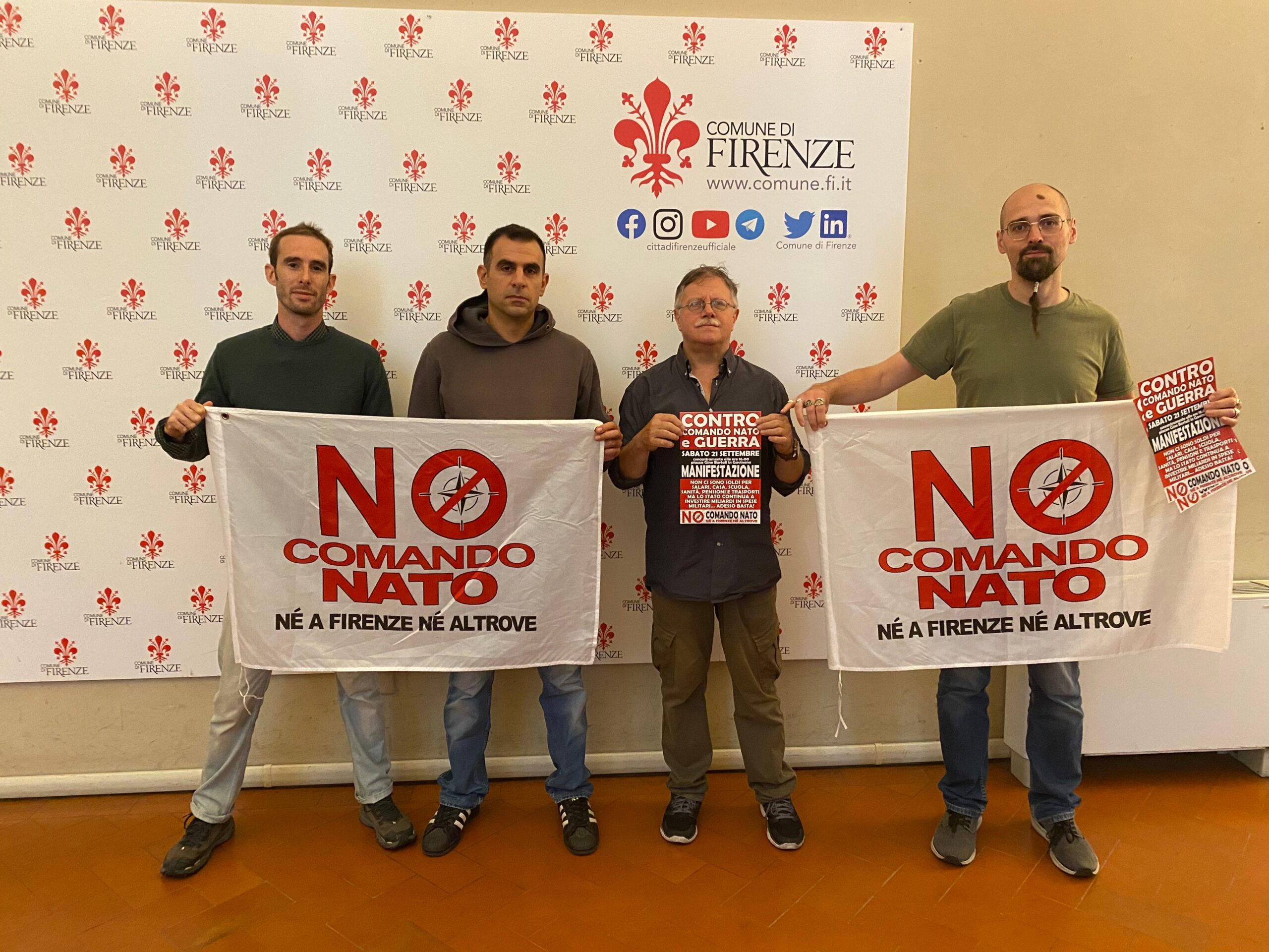 Comando NO NATO conf. stampa 2024.09.18