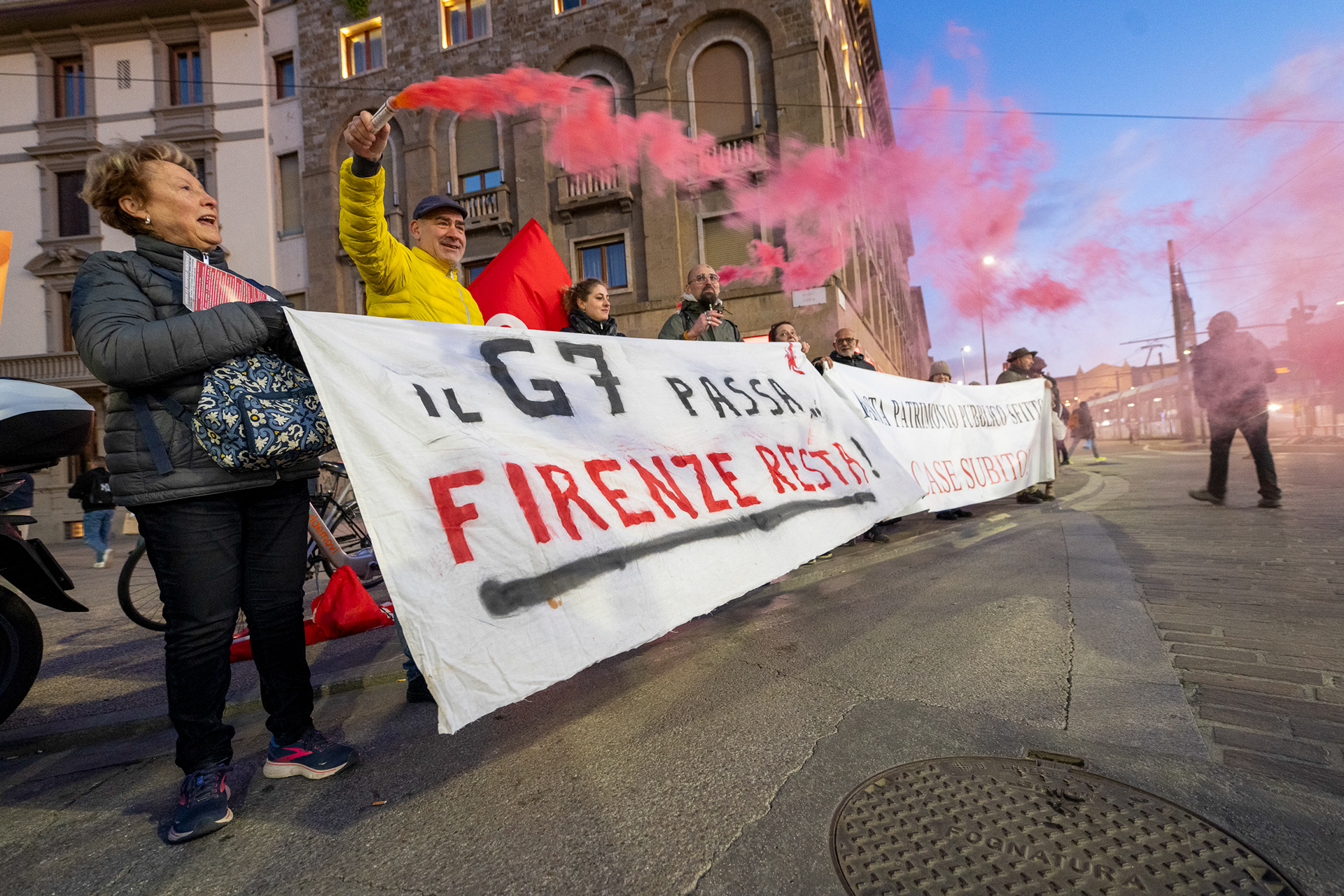 Presidio dalle 17:00 alle 18:00 in piazza Adua